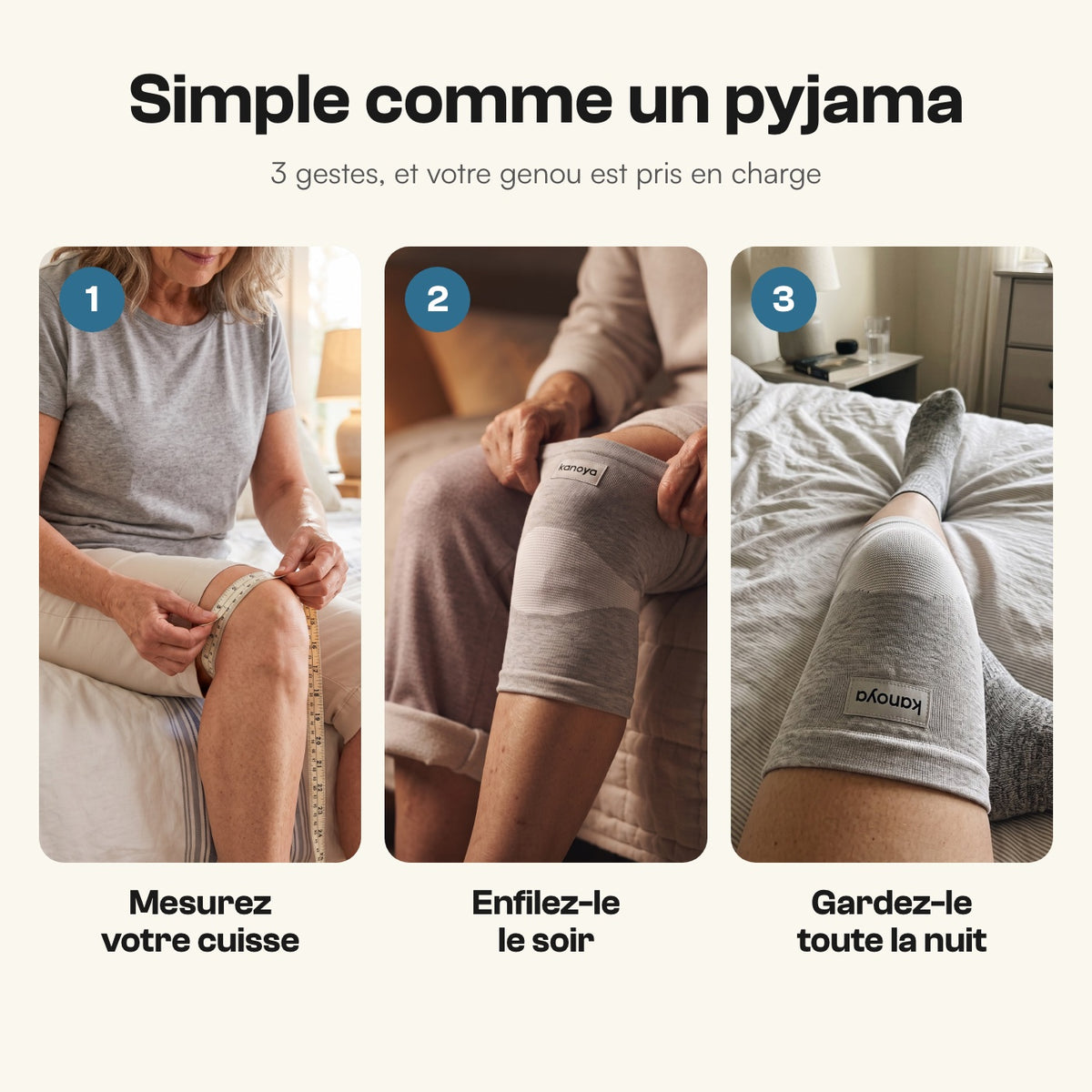 Comment utiliser le manchon Kanoya en 3 étapes